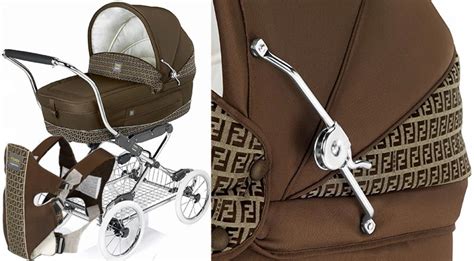 vintage fendi stroller|fendi baby stroller bag.